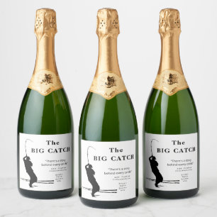 Customise Me - Classic Fisherman Sparkling Wine La Sparkling Wine Label