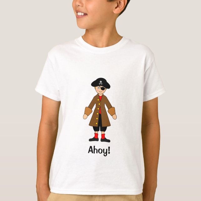 Customise Me -- Pirate Captain costume T-Shirt (Front)