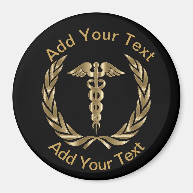 Customise Medical Symbol  Magnet (Front)