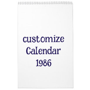 customise Medium Calendar