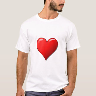 Customise Men's Basic T-Shirt Red Head Print