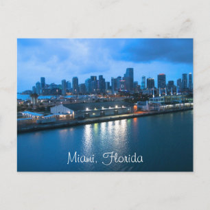 Customise Miami photo Postcard
