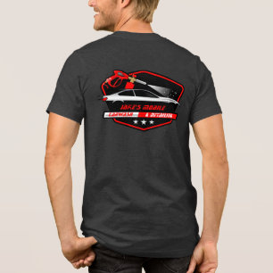 Customise Mobile Car Wash Detailing Business Tri-Blend Shirt