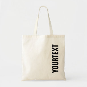 Customise Modern Template Top Shopping Budget Tote Bag