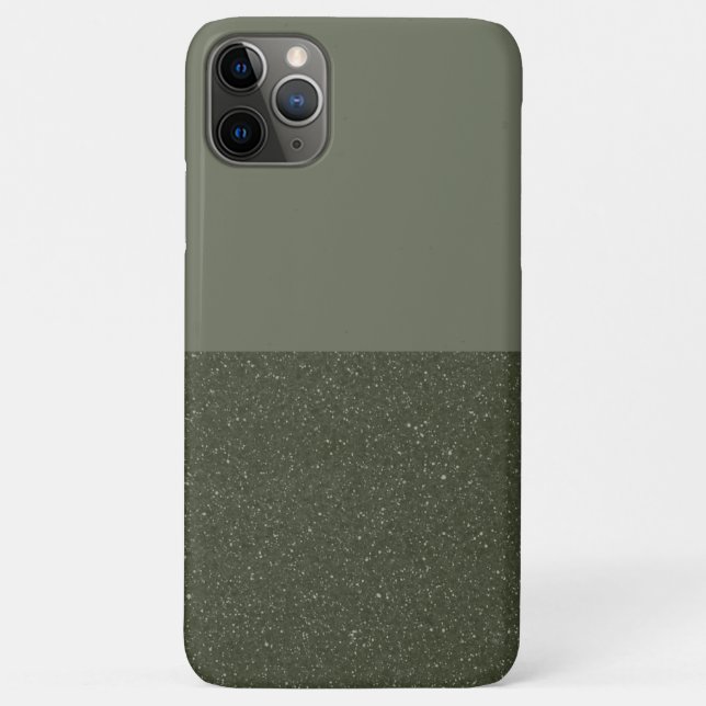 Customise Moss Green iPhone Case (Back)