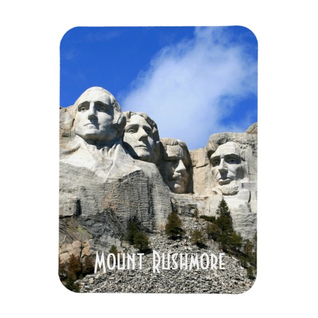 Customise Mount Rushmore National Memorial photo Magnet (Vertical)
