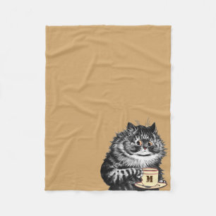 Customise Mug Initial, Louis Wain Fleece Blanket