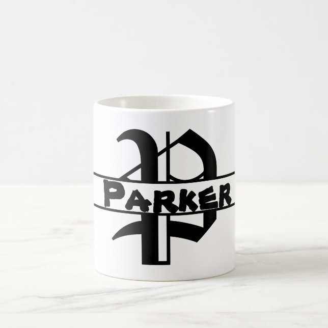 Customise Name Letter ornament  Coffee Mug (Center)