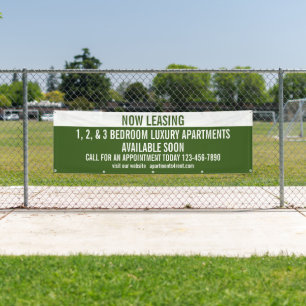 Customise Now Leasing Apartments For Rent  Banner