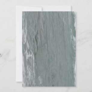 customise ocean water beach sand invitation