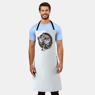 Customise Old Fashioned Barber Shop Apron