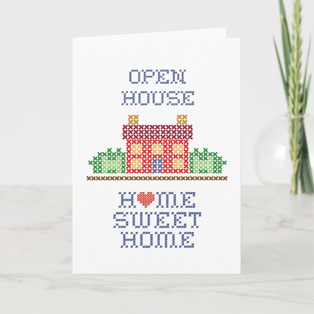 Customise Open House Card (Front)