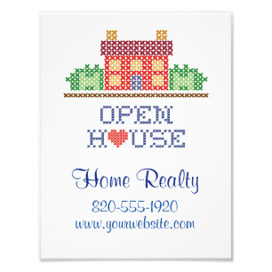 Customise Open House Photo Print