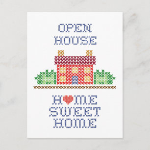 Customise Open House Postcard