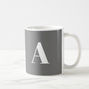 Customise, personalise Alphabet initial letter Coffee Mug