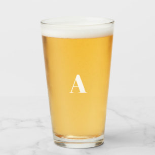 Customise, personalise Alphabet initial letter Glass