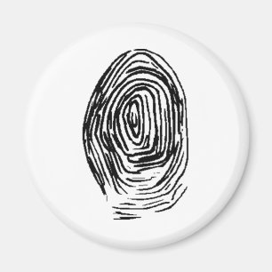 Customise Personalise These Fingerprint Gift Gifts Magnet