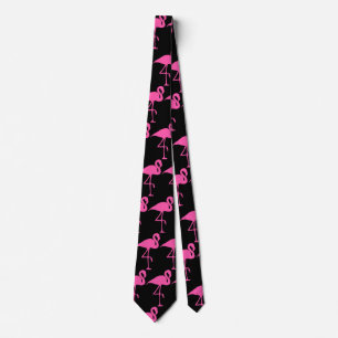 Customise Pink Flamingo Tie