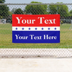 Customise Political Election  Campaign Banner