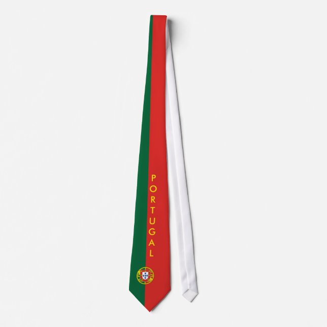 Customise Portugal Flag Tie (Front)