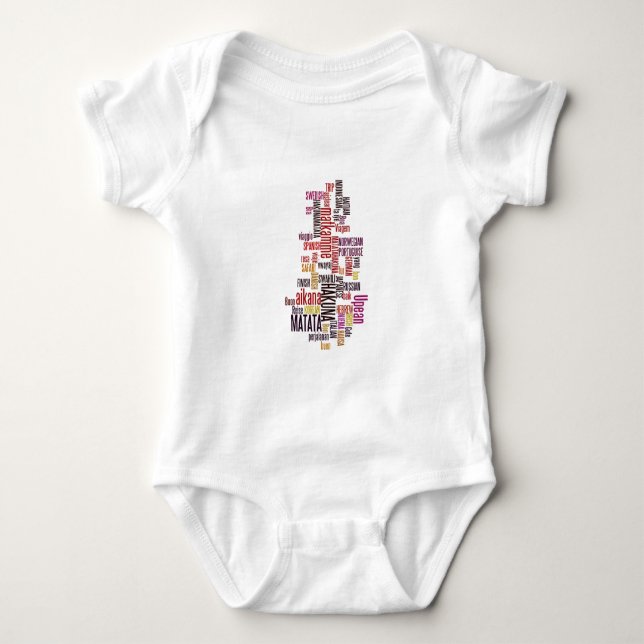 Customise Product Baby Bodysuit (Front)