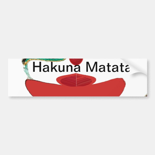 Customise Product Bumper Sticker (Front)