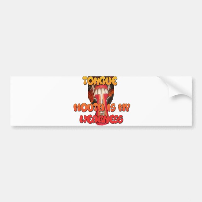 Customise Product Bumper Sticker (Front)