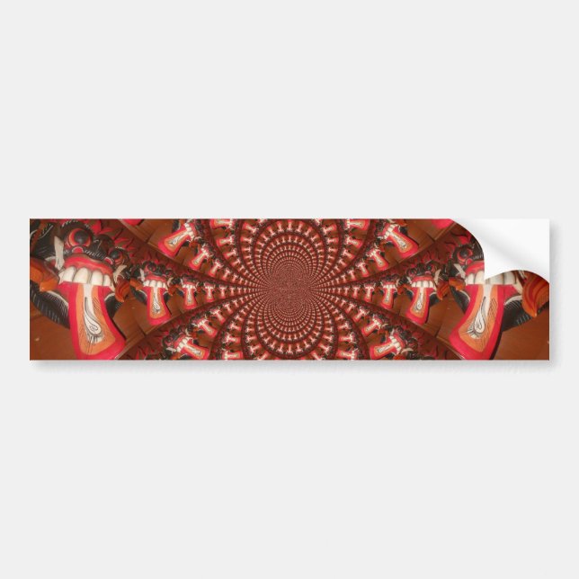 Customise Product Bumper Sticker (Front)