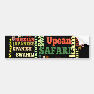 Customise Product Bumper Sticker