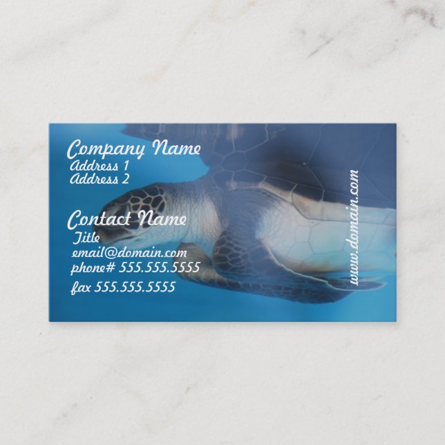 Customise Product Business Card (Front)