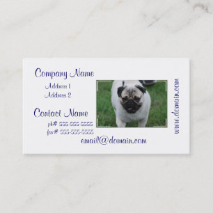 Customise Product Business Card