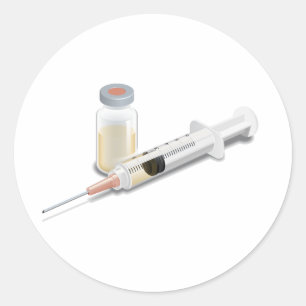 Customise Product Classic Round Sticker