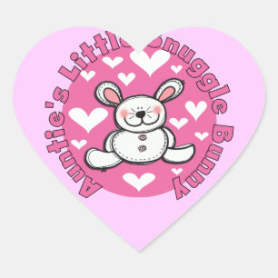 Customise Product Heart Sticker