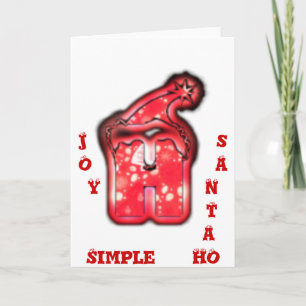 Customise Product Holiday Card