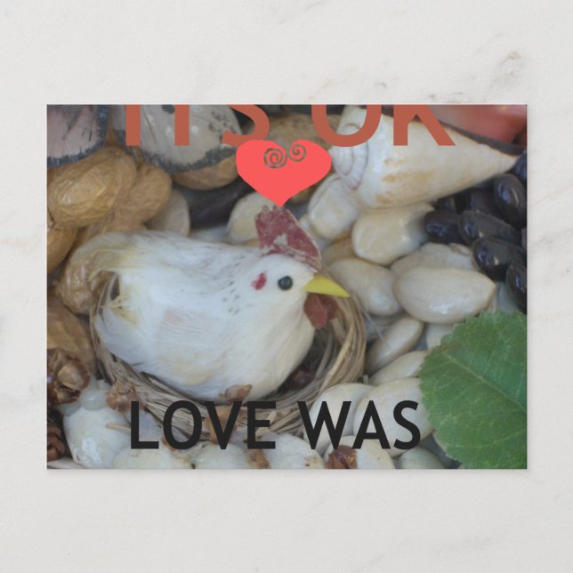 Customise Product Postcard (Front)