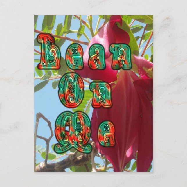 Customise Product Postcard (Front)