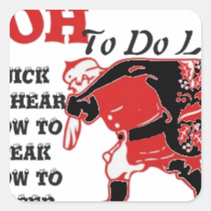 Customise Product Square Sticker