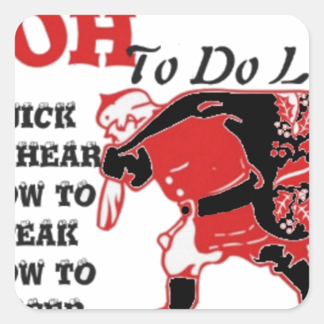 Customise Product Square Sticker (Front)