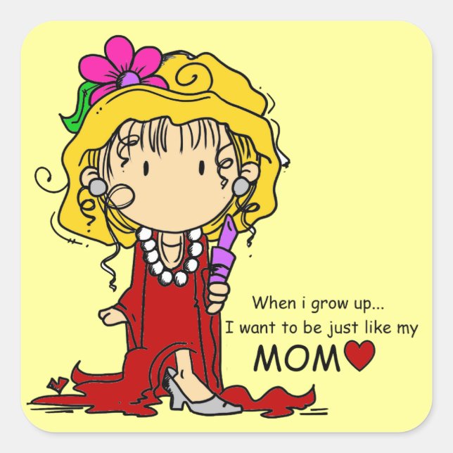 Customise Product Square Sticker (Front)