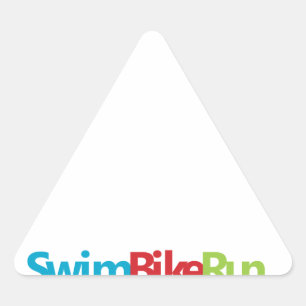 Customise Product Triangle Sticker