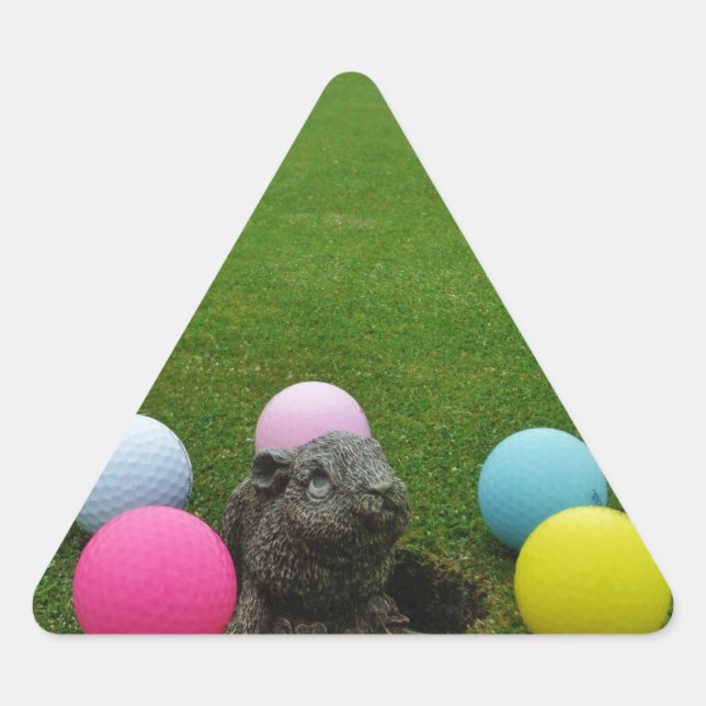 Customise Product Triangle Sticker (Front)