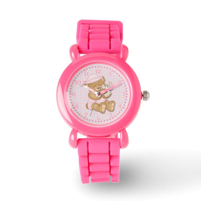Customise ProductTeddy Girl Easter Watch (Front)