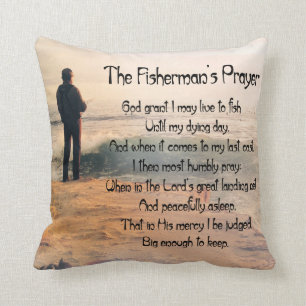 Customise ProductThe Fishermans Prayer Cushion