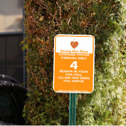Customise Restaurant Curbside Pickup Parking