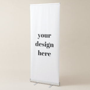 Customise retractable banner