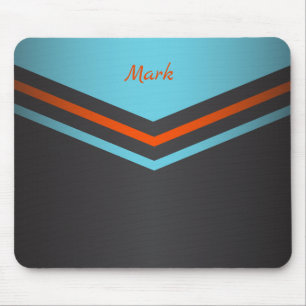 Customise Retro Stripes Mouse Mat
