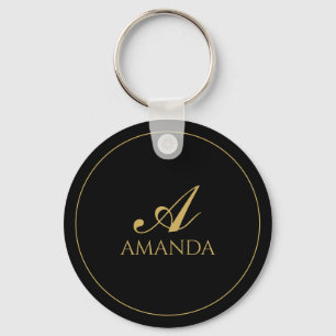 Customise Simple Name Key Ring