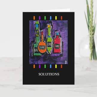 Customise: Solutions PedagogyGreetings Card