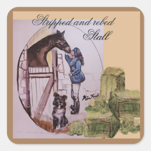 customise sticker for horses