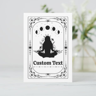 Customise Tarot Yoga Teacher Birthday Party Grad